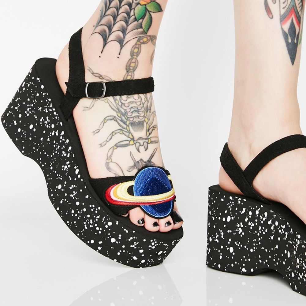 Rocket Dog Platform Space Sandals